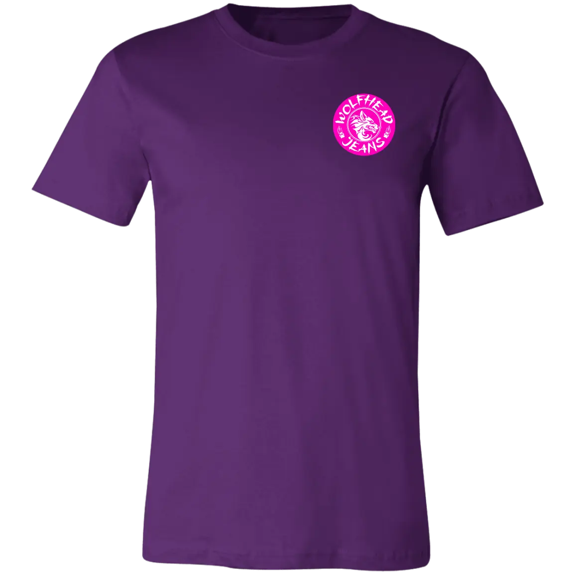 Be the Alpha Women's Pink Jersey Short-Sleeve T-Shirt - T-Shirts Team Purple / S Real Domain Streetwear Real Domain Streetwear
