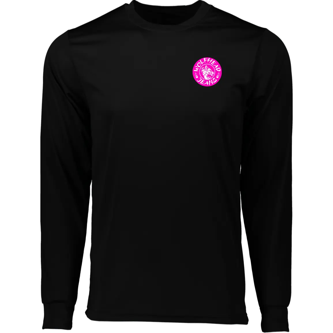 Be the Alpha Women's Pink High-Performance Long Sleeve Tee - T-Shirts Black / S Real Domain Streetwear Real Domain Streetwear