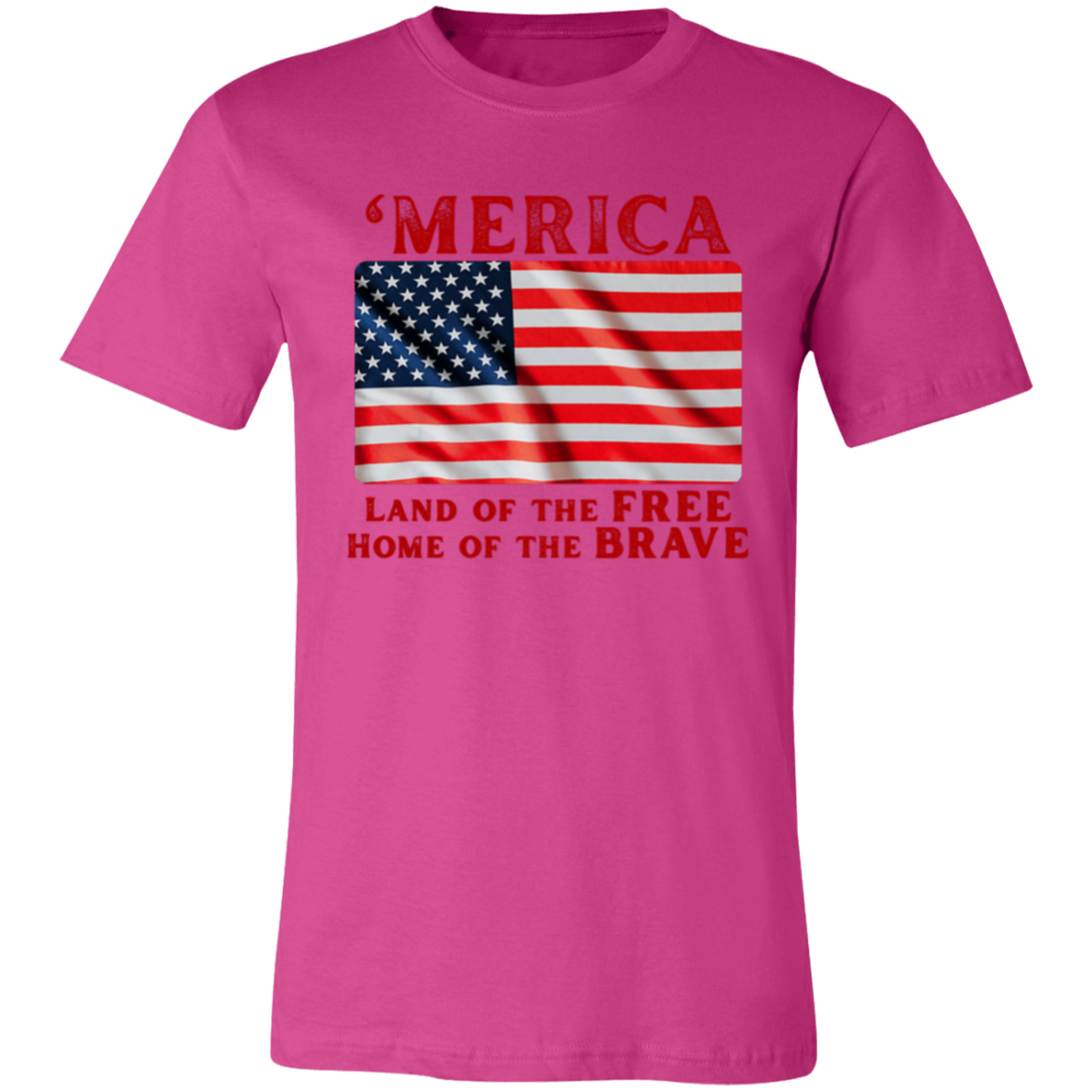 'MERICA  Jersey Short-Sleeve T-Shirt