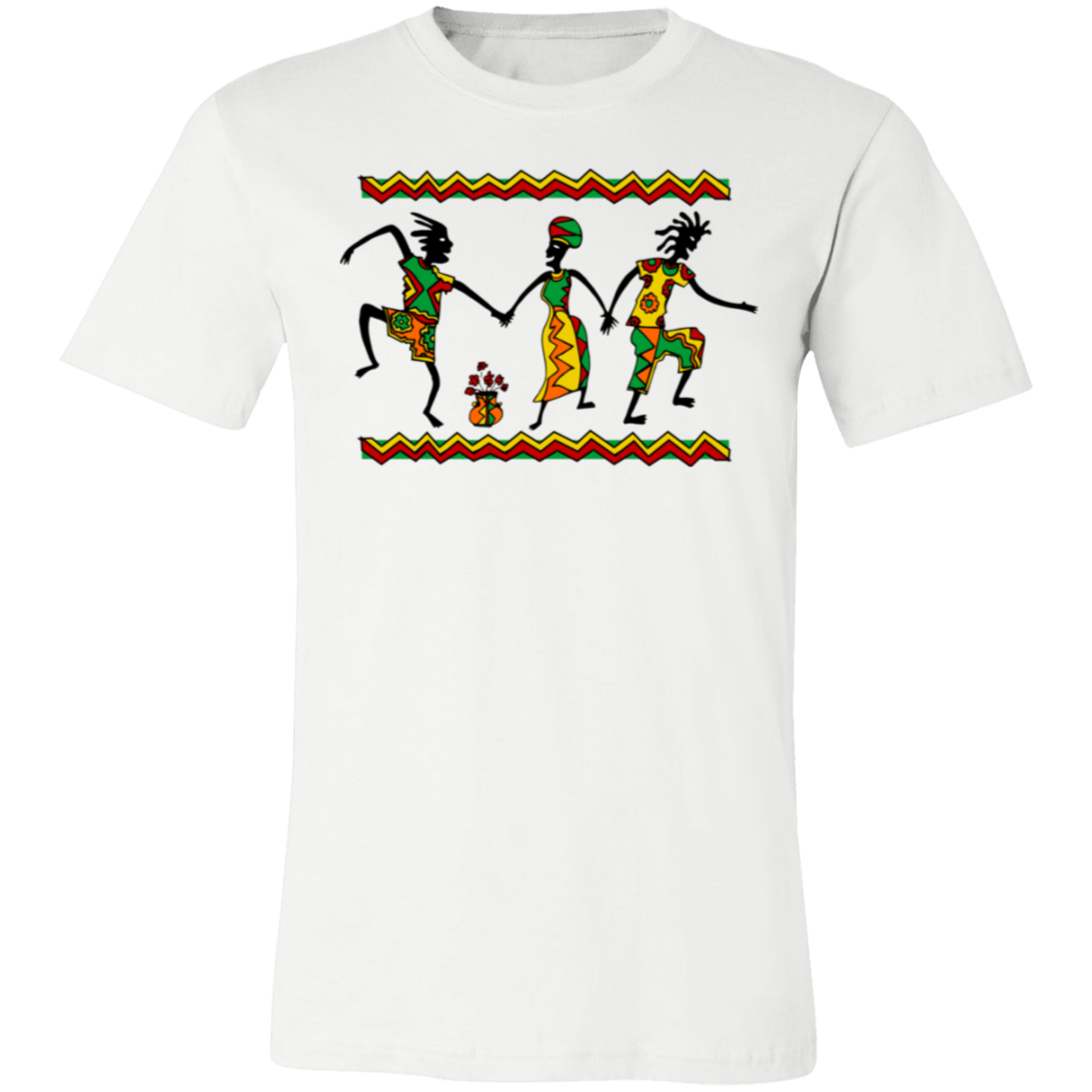 Tribal Dance Jersey Short-Sleeve T-Shirt