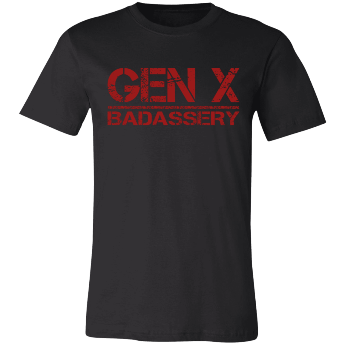 GEN X Badassery Jersey Short-Sleeve T-Shirt