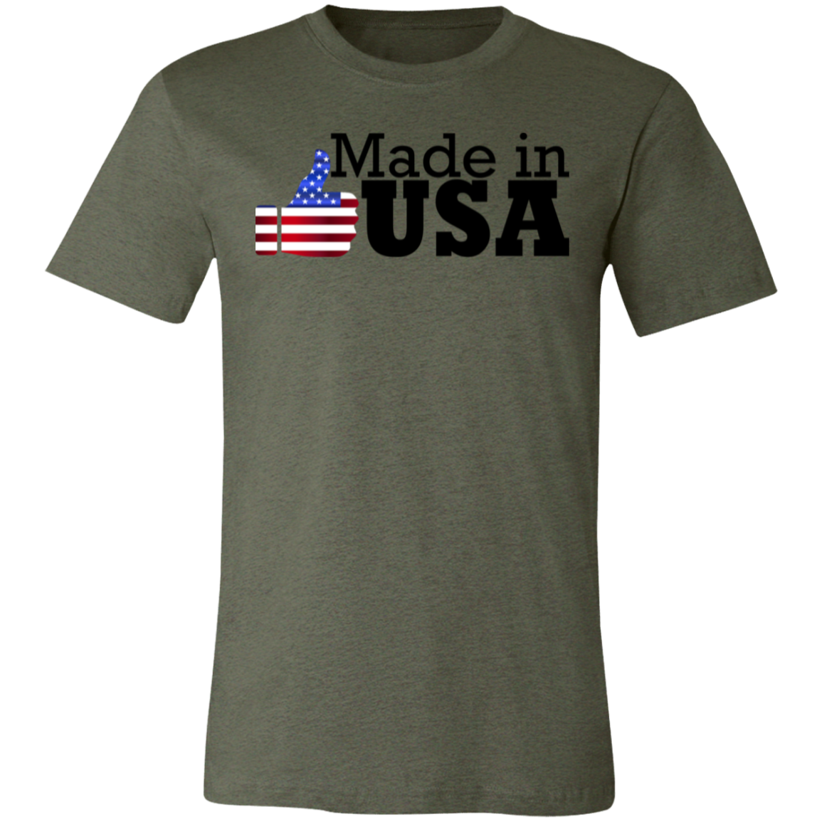 Made in USA Thumbs Up Jersey Short-Sleeve T-Shirt