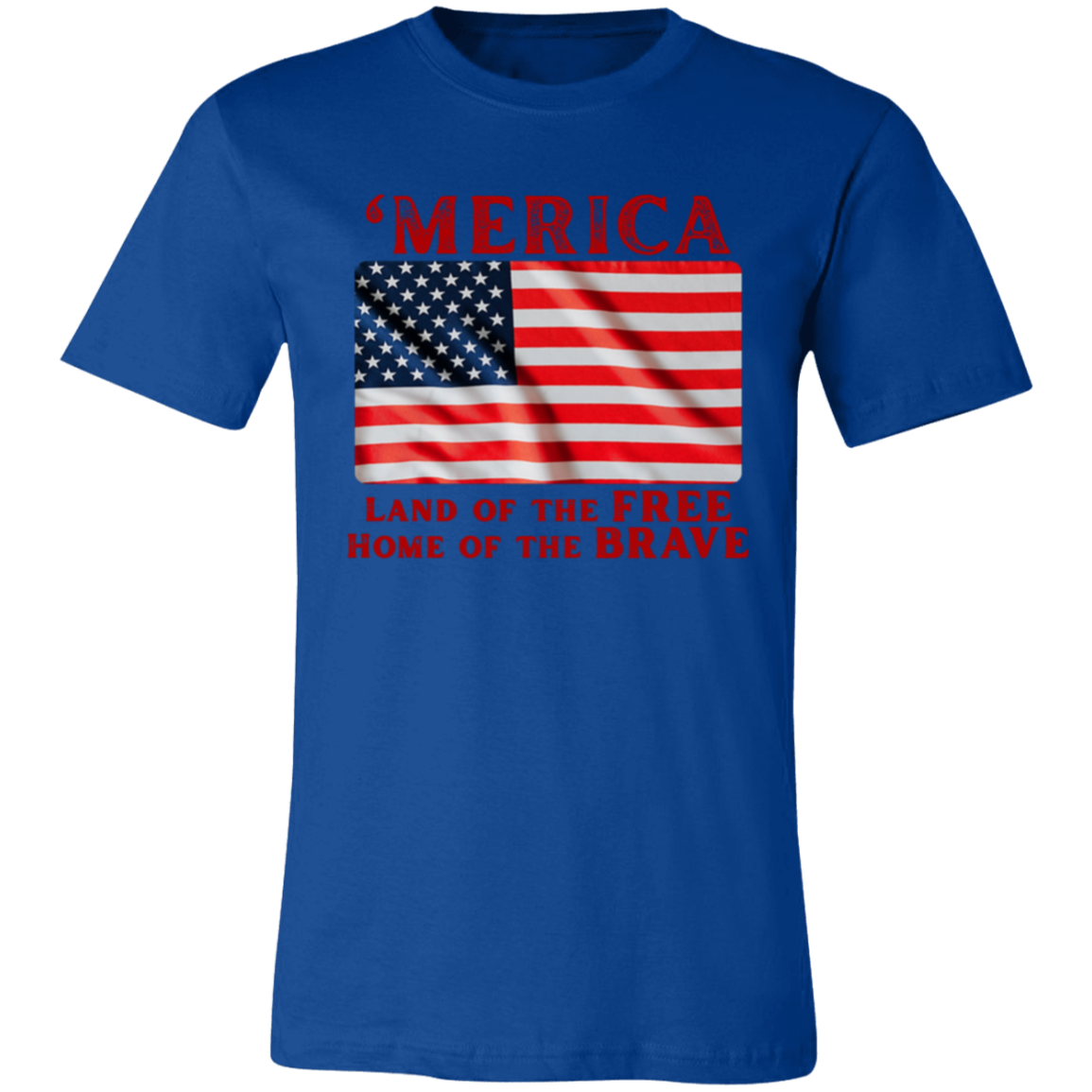 'MERICA  Jersey Short-Sleeve T-Shirt