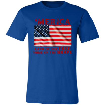 'MERICA  Jersey Short-Sleeve T-Shirt