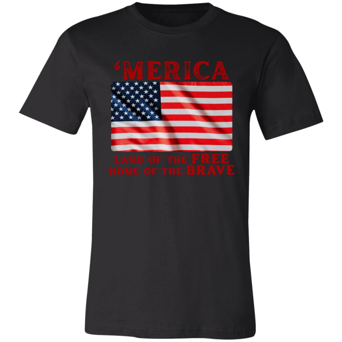 'MERICA  Jersey Short-Sleeve T-Shirt