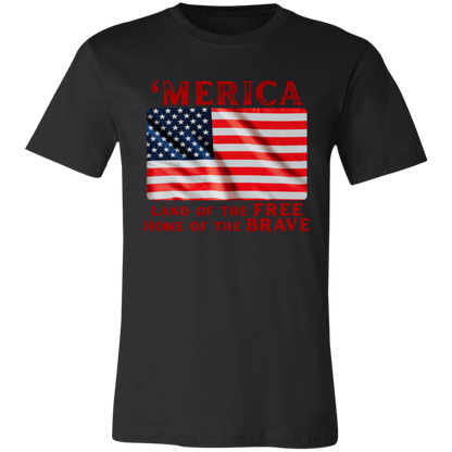 'MERICA  Jersey Short-Sleeve T-Shirt