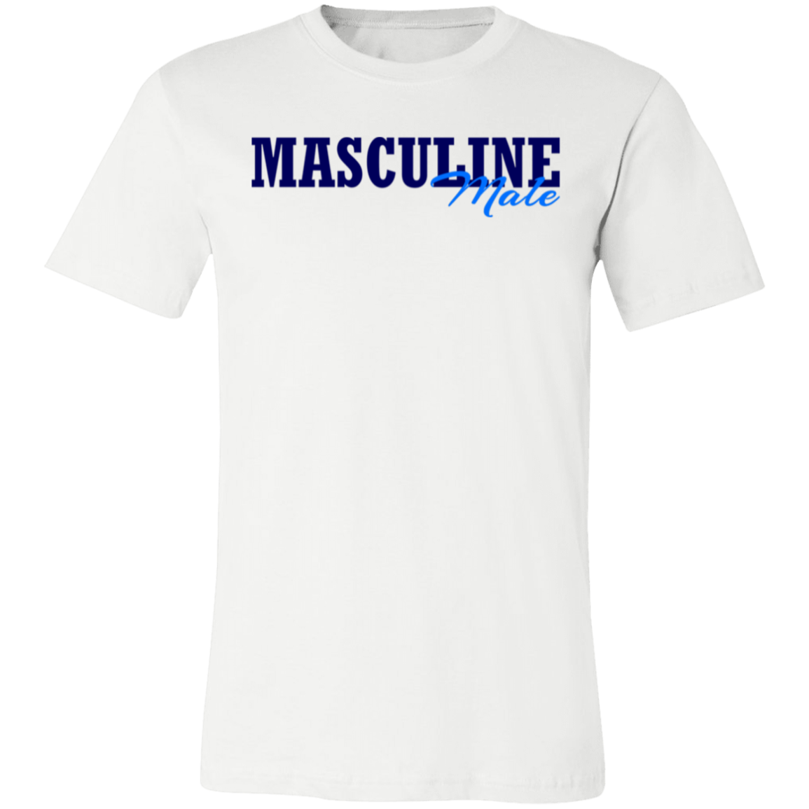Masculine Male Jersey Short-Sleeve T-Shirt