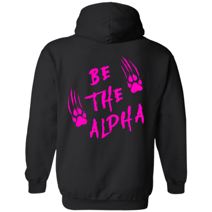 Be the Alpha Women's Pink Performance Pullover Hoodie